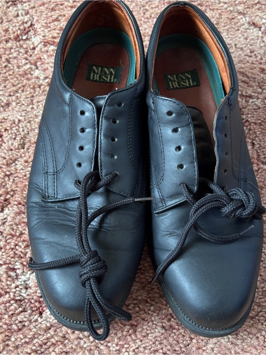 Nunn Bush Other - Nunn Bush Men’s Black Leather Lace-Up Oxfords- sz 8.5 medium